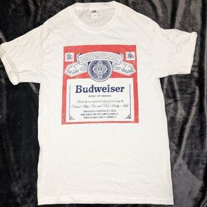 King of Beers - Budweiser -faded red